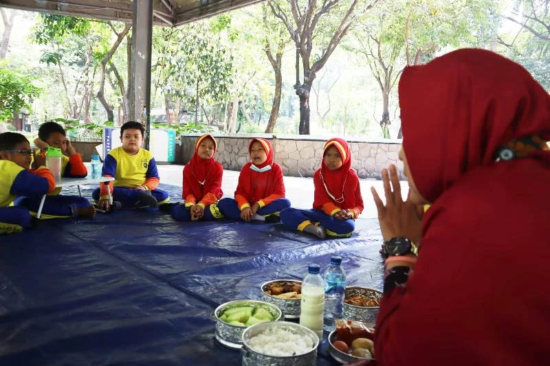 Bekal Makanan Jadi Bahan Pembelajaran Kreatif di Sekolah Ini