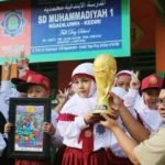 Siswa Sekolah Desa Ini Menang Lomba Menggambar Piala Dunia Tingkat Nasional via Medsos