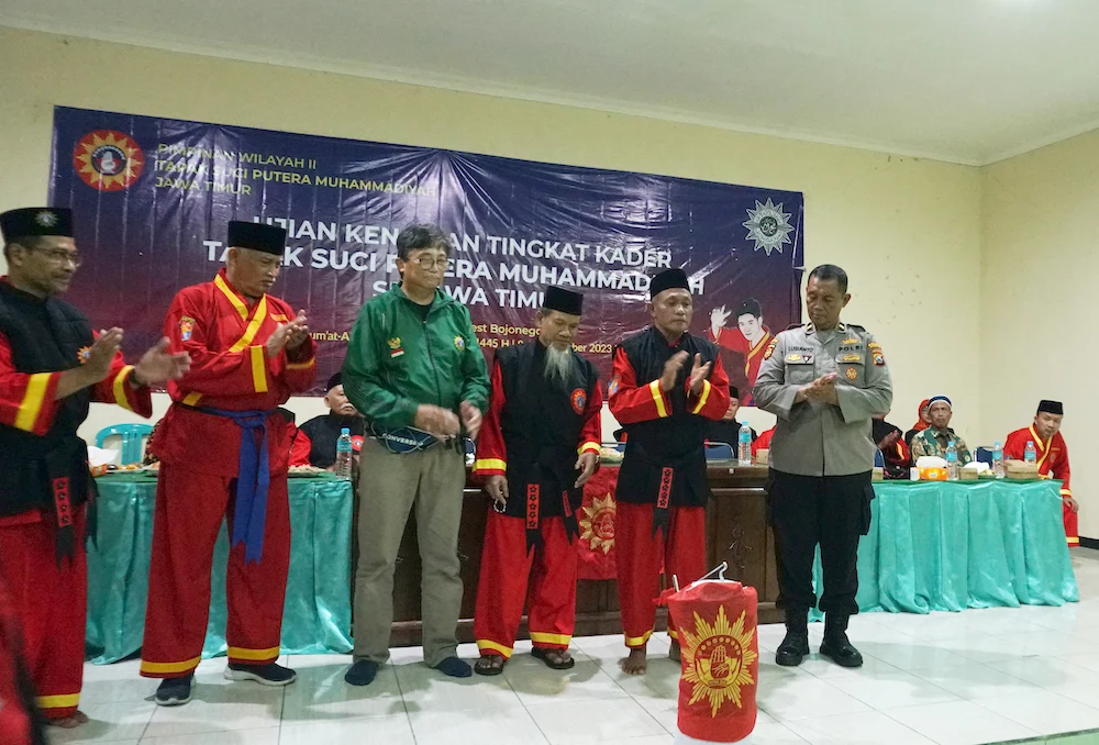Tapak Suci Jatim Menyelenggarakan Ujian Kenaikan Tingkat Kader