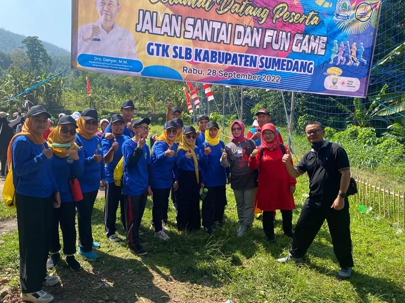 SLBN Raharja Tanjungsari Raih Juara I Lomba Jalan Santai dan Fun Games