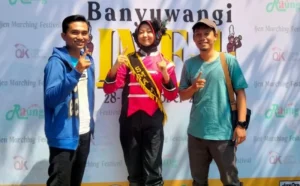 Gitapati SMA Muda Genteng Juara I Ijen Marching Festival