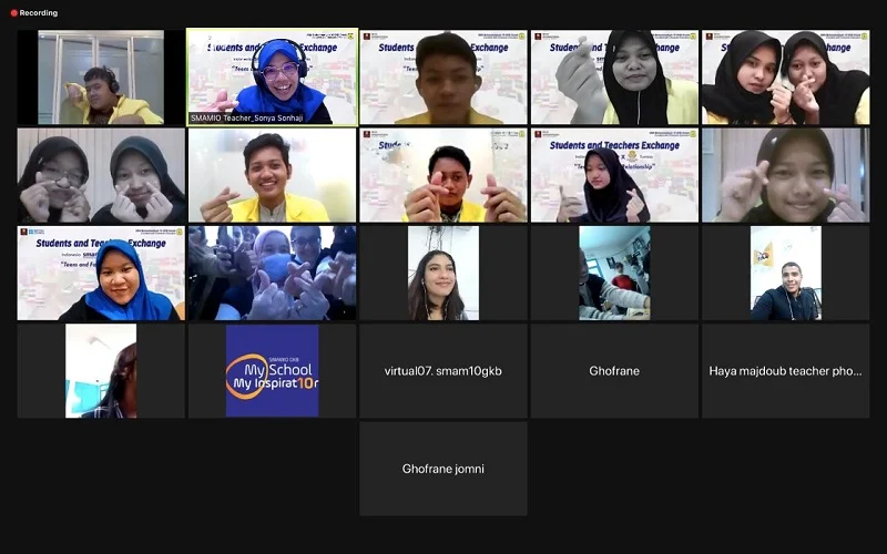 Smamio Adakan Students and Teachers Exchange dengan Sekolah Tunisia