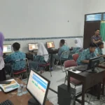 Siswa SMAM 4 Lamongan Simulasi UTBK-SNBT 2023