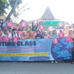 Siswa SMAM 4 Sidayu Belajar di Galeri Batik Sopan