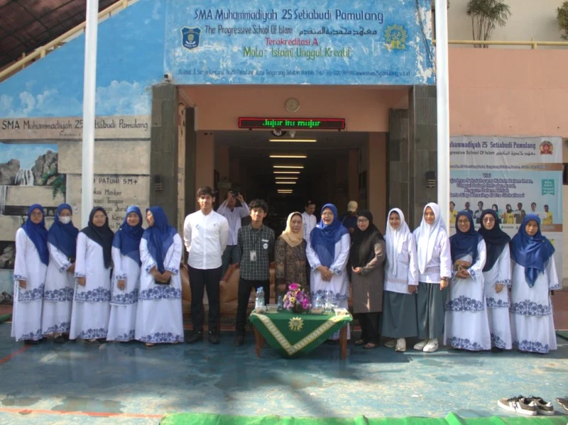 Talk Show Dunia Disabilitas di SMAM Pamulang