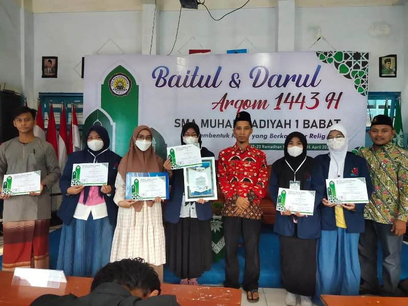 Siswa SMAMX Ikut Baitul Arqam di Muhiba, Dapat Kejutan