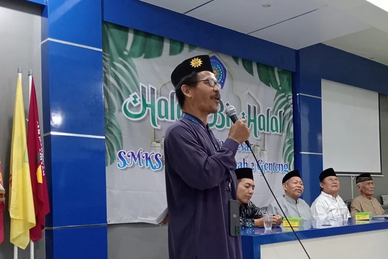 Hikmah Halalbihalal SMK Muda Genteng Bahas Akhlak