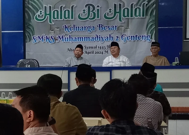 Peran Penting Istri Jadi Perhatian di Halalbihalal SMK Muda Genteng