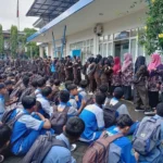 Siswa SMK Muda Genteng Halalbihalal