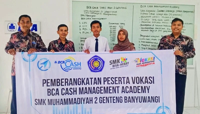 Siswa SMK Muda Genteng Magang di Bali