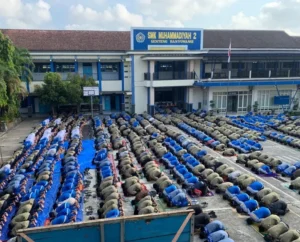 SMK Muda Genteng Gelar Shalat Istisqa