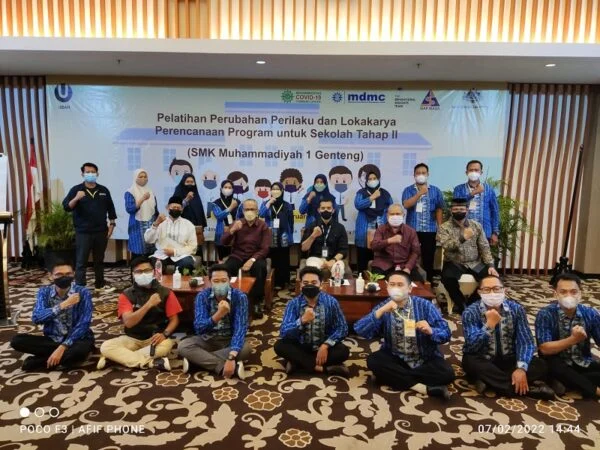 SMK Muhi Genteng Menuju Sekolah Aman di Masa Pandemi