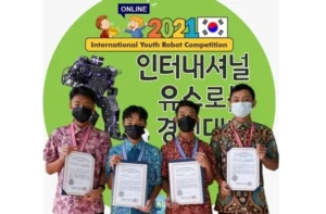 Robot SMK Mutu Juara IYRC Korea