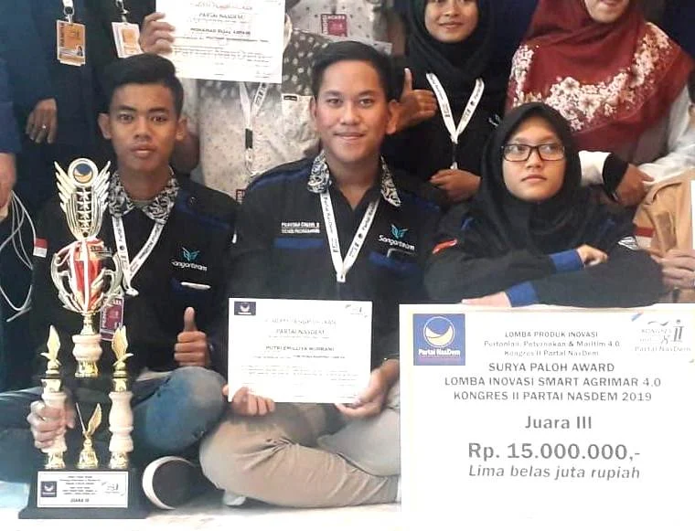 SMK Mutu Gresik Juara Inovasi Pertanian, Karyanya Dipamerkan di Jakarta