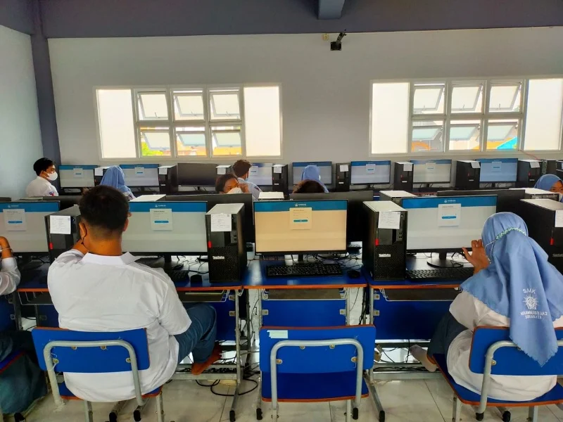 SMKM 2 Gelar Simulasi Asesmen Nasional