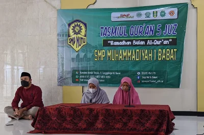 SMPM 1 Babat Gelar Tasmiul Quran