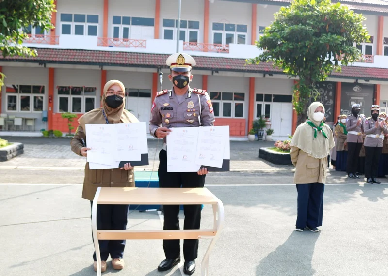 Spemdalas Kerja Sama dengan Satlantas Polres Gresik, Ini yang Diharapkan