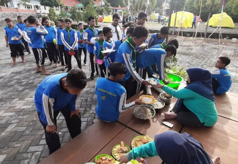 SMP Muhammadiyah 4 Gelar Kemah Akbar, Meriahnya