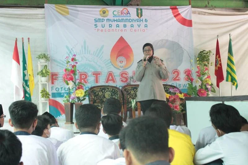 Fortasi SMP Musix Didatangi Polsek Karangpilang