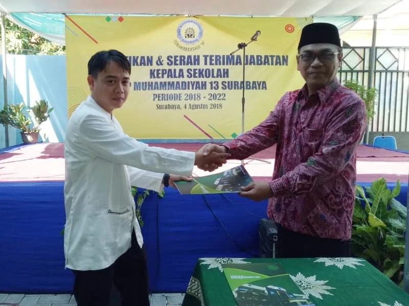 Dengan Kepala Sekolah Muda Diharapkan Sekolah Ini Makin Lincah dan Cepat Maju