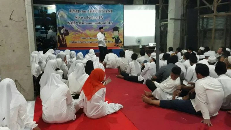 Ini Motivasi Sukses UNBK ala SMP Muhammadiyah 15 Surabaya