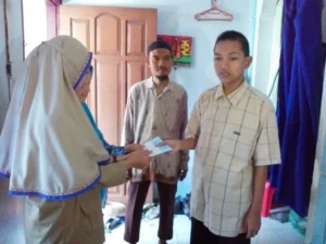 Rumah Siswa Terbakar, Teman-Temannya Langsung Galang Dana