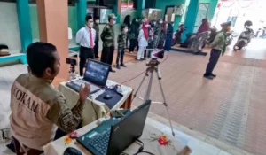 Upacara Virtual Digelar SMPM 7