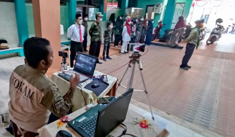 Upacara Virtual Digelar SMPM 7