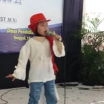 Artis Cilik Almadany, Tampil Pede di Festival Sains Gresik