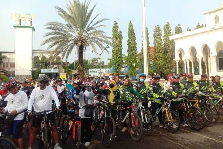 Sambut Muktamar 500 Peserta Ikuti Gowes Pasuruan