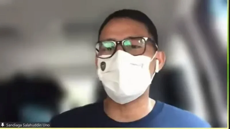 Menteri Sandiaga Uno Beri Kuliah Umum di SMA Muhi