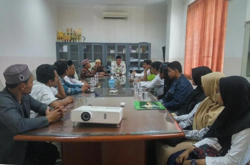 Realisasikan Mubaligh Hijrah, Santri Muallimin Datangi PWM Jatim