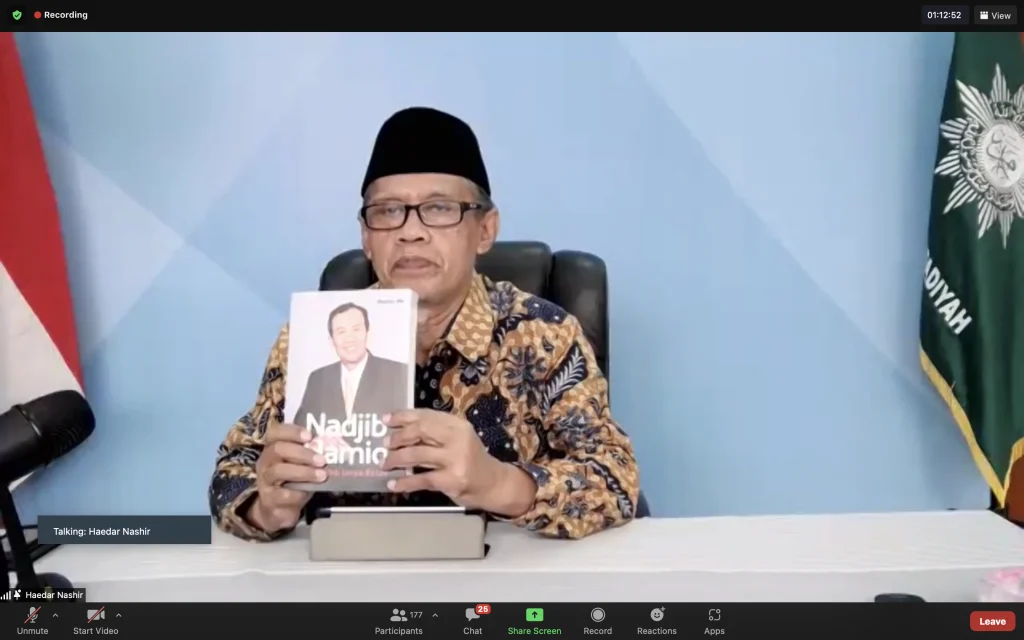 Haedar Nashir: Buku Nadjib Hamid Jadi Perenungan Kita