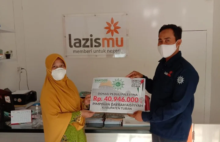 Bom dan Roket Warnai Penggalangan Dana Palestina Lazismu Se-Jatim