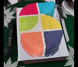 Kejutan Kue Tar Berlogo Milad Ke-6 PWMU.CO