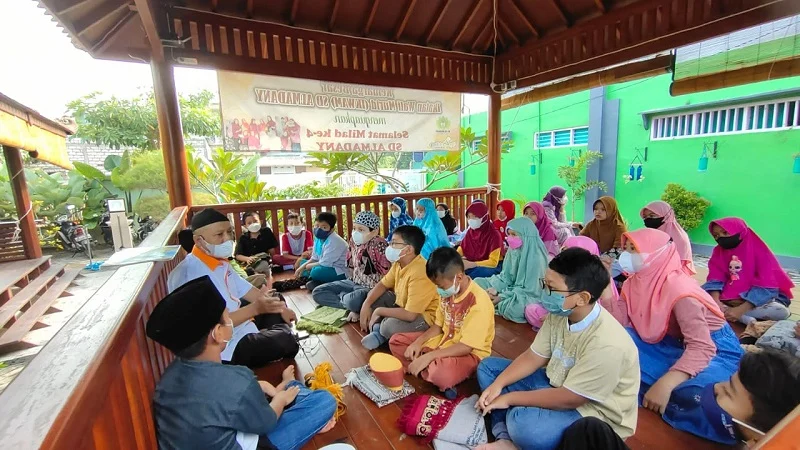 Begini kalau Biji Digelar di SD Almadany