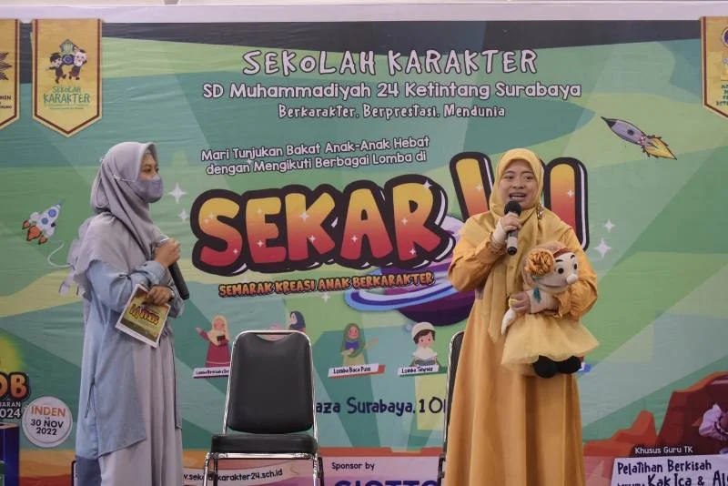 Sekar SDM24 Dimeriahkan Ratusan Siswa TK