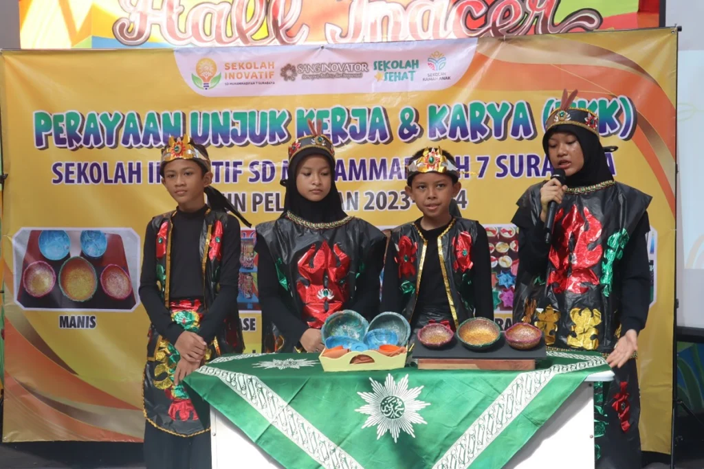 Kreasi Pemanfaatan Tutup Botol Plastik di UKK di Sekolah Inovatif