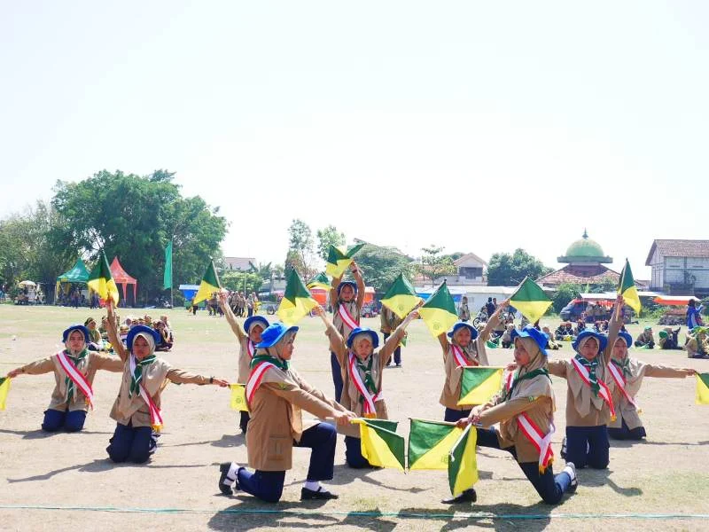 Jambore Dimeriahkan Lomba Semaphore dan PBB