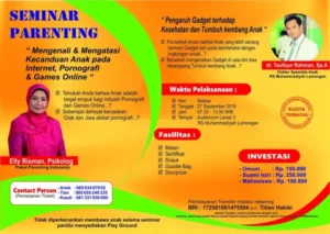 Benarkah Smartphone Berdampak pada Kesehatan dan Tumbuh Kembang Anak? Jawabannya di Seminar Parenting Ini