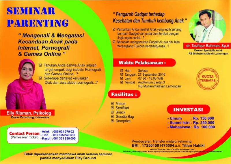 Benarkah Smartphone Berdampak pada Kesehatan dan Tumbuh Kembang Anak? Jawabannya di Seminar Parenting Ini