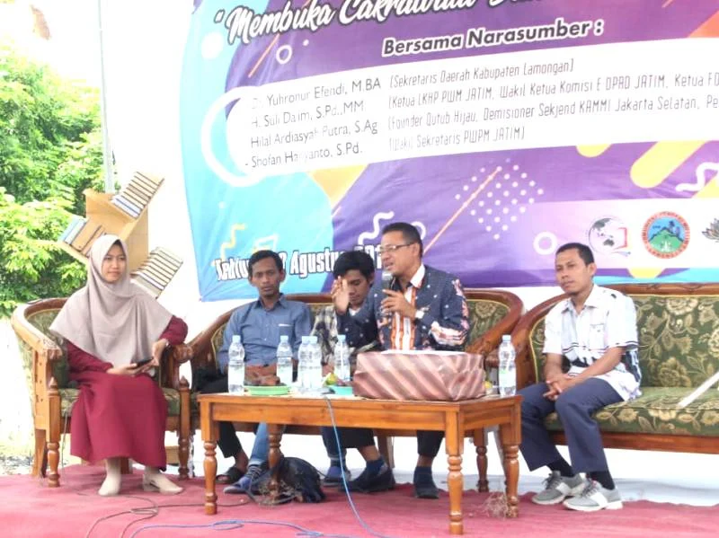 Hadirkan Seminar Literasi di Desa untuk Usir Setan Gepeng