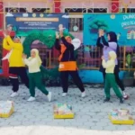 Senam Ibu Anak Meriahkan KB Aisyiyah 8 Bungah