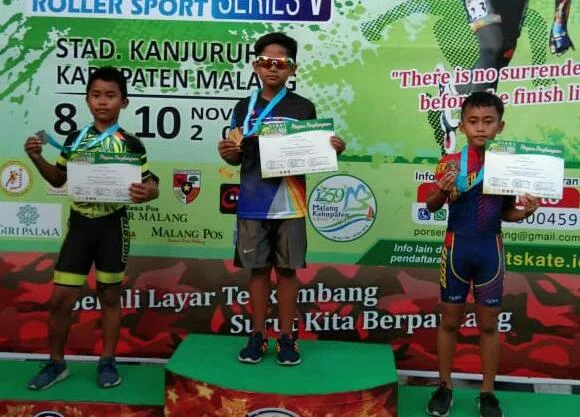 Awalnya Hobi, Kini Siswa SD Mumtaz Ini Juara Sepatu Roda