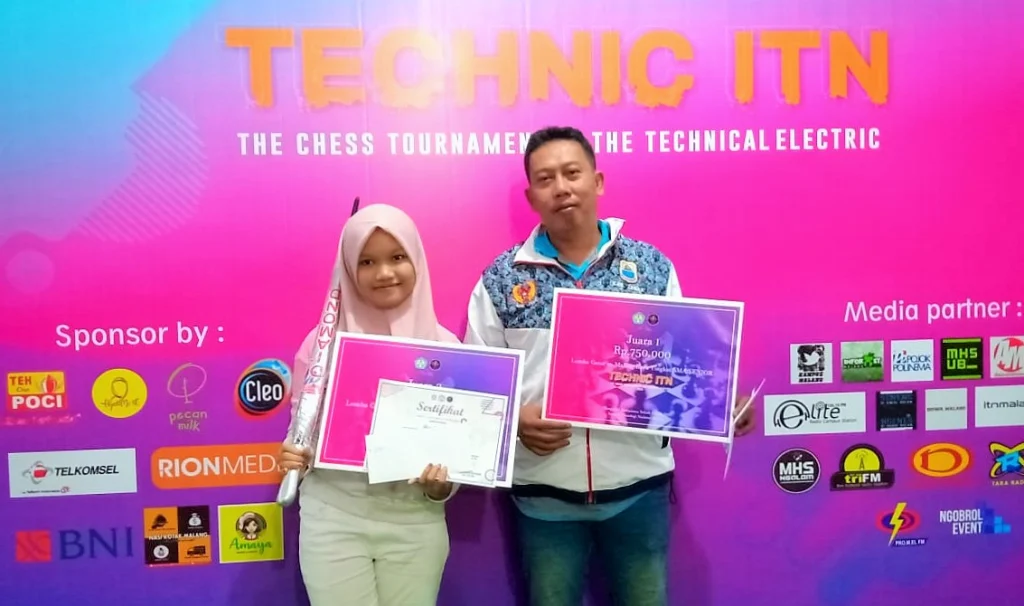 60 Jam Latihan via Online, Siswa Spemdalas Meraih dua Gelar Catur Tingkat Provinsi