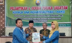 SMAM 1 Panji Gelar Sertijab, Ini Pesan Kepala Sekolah Lama