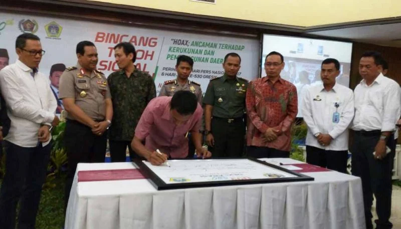 Deklarasi Anti-Hoax, Muhammadiyah Gresik: Harus Ada Komitmen Moral