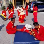 Berlatih Rol dan Cium Lutut, Pesilat Cilik Ini Minta Mengulang Berkali-kali