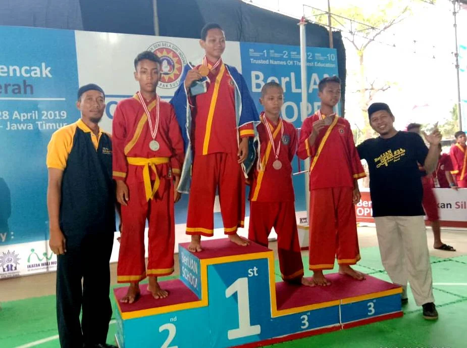 Pesilat Spemdalas Raih Tiga Medali di Berlian Open