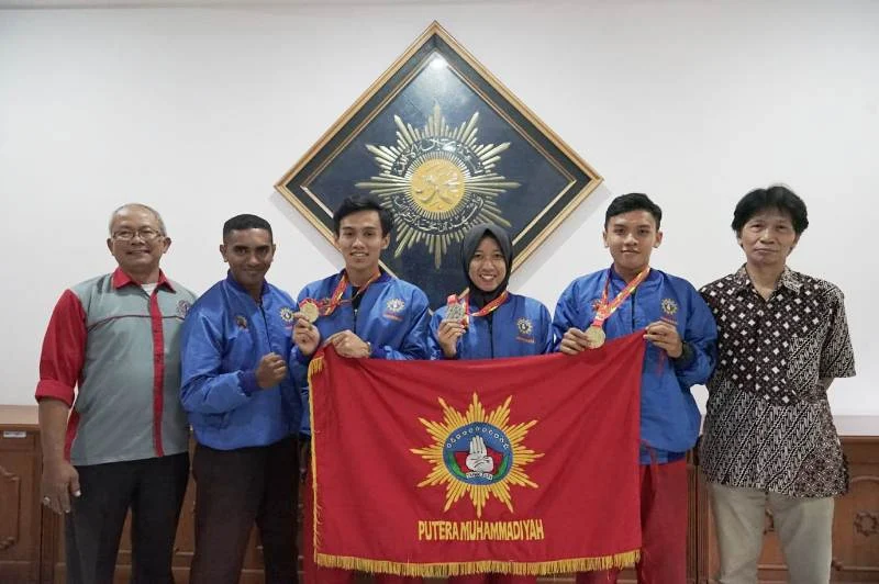 Pesilat UMY Rebut Tiga Medali di Kejuaraan Dunia